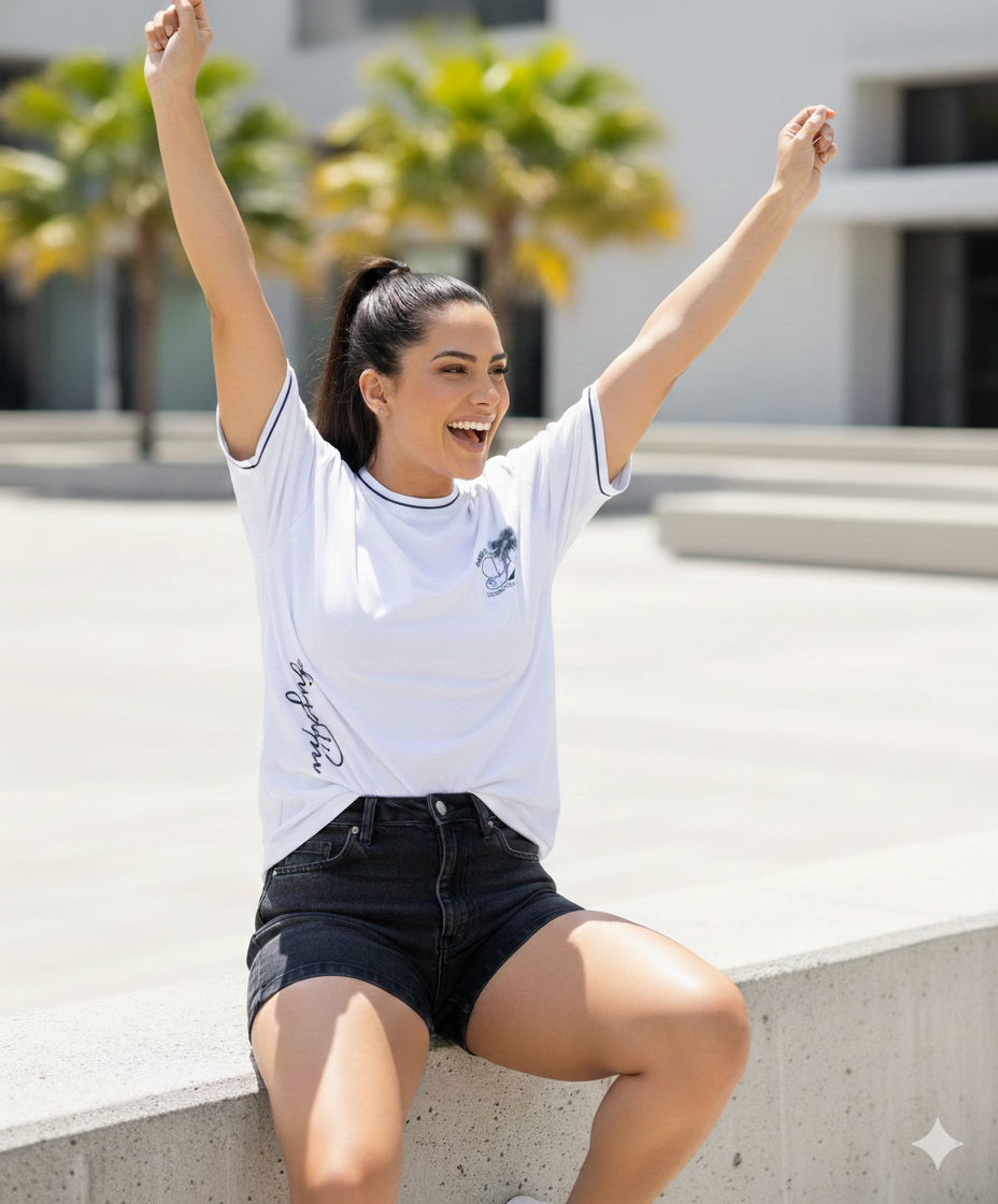 CAMISETA OVERSIZE -SANTO DOMINGO COASTLINE-