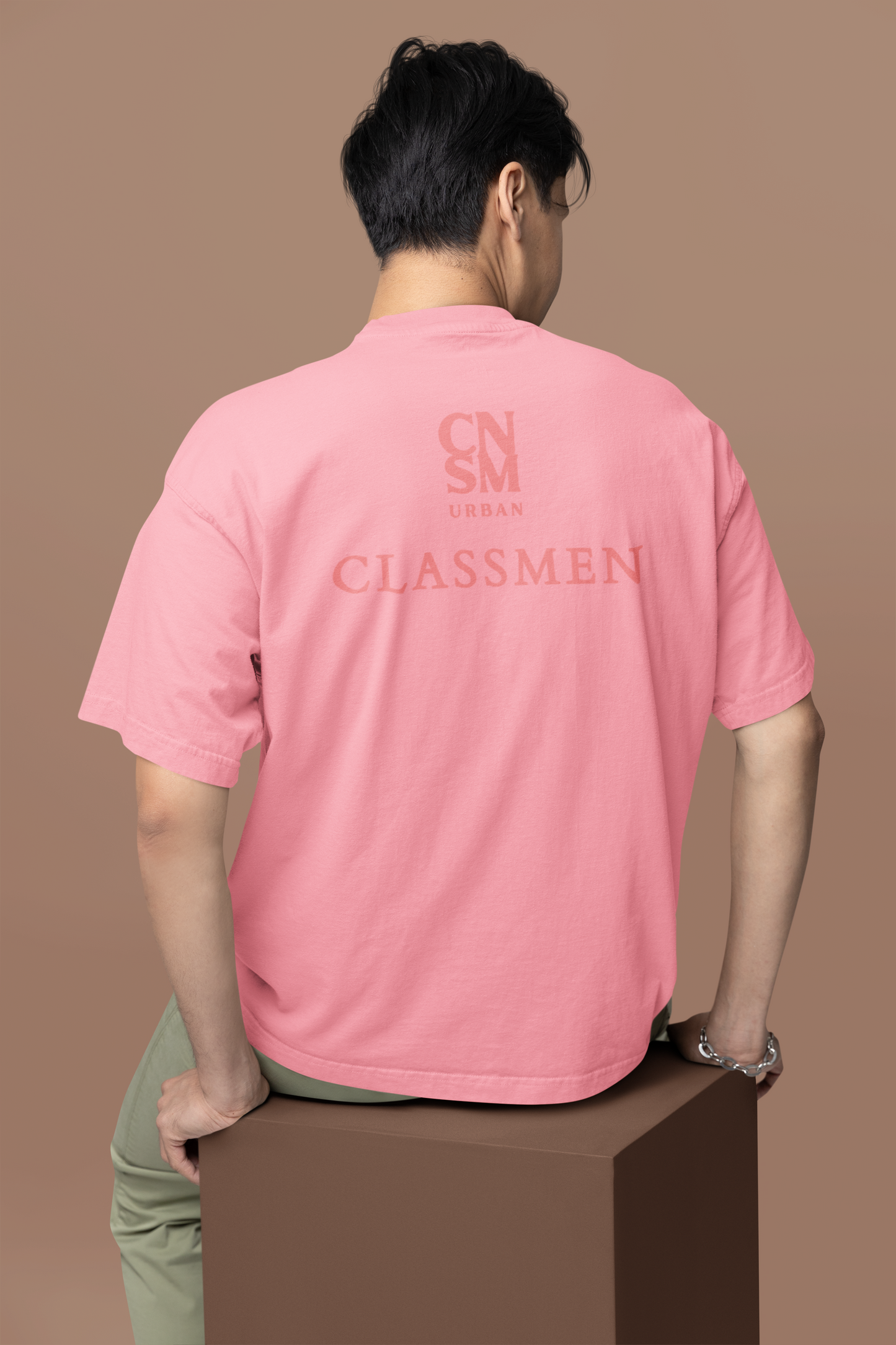 CAMISETA OVERSIZE -CSMN ROSE-