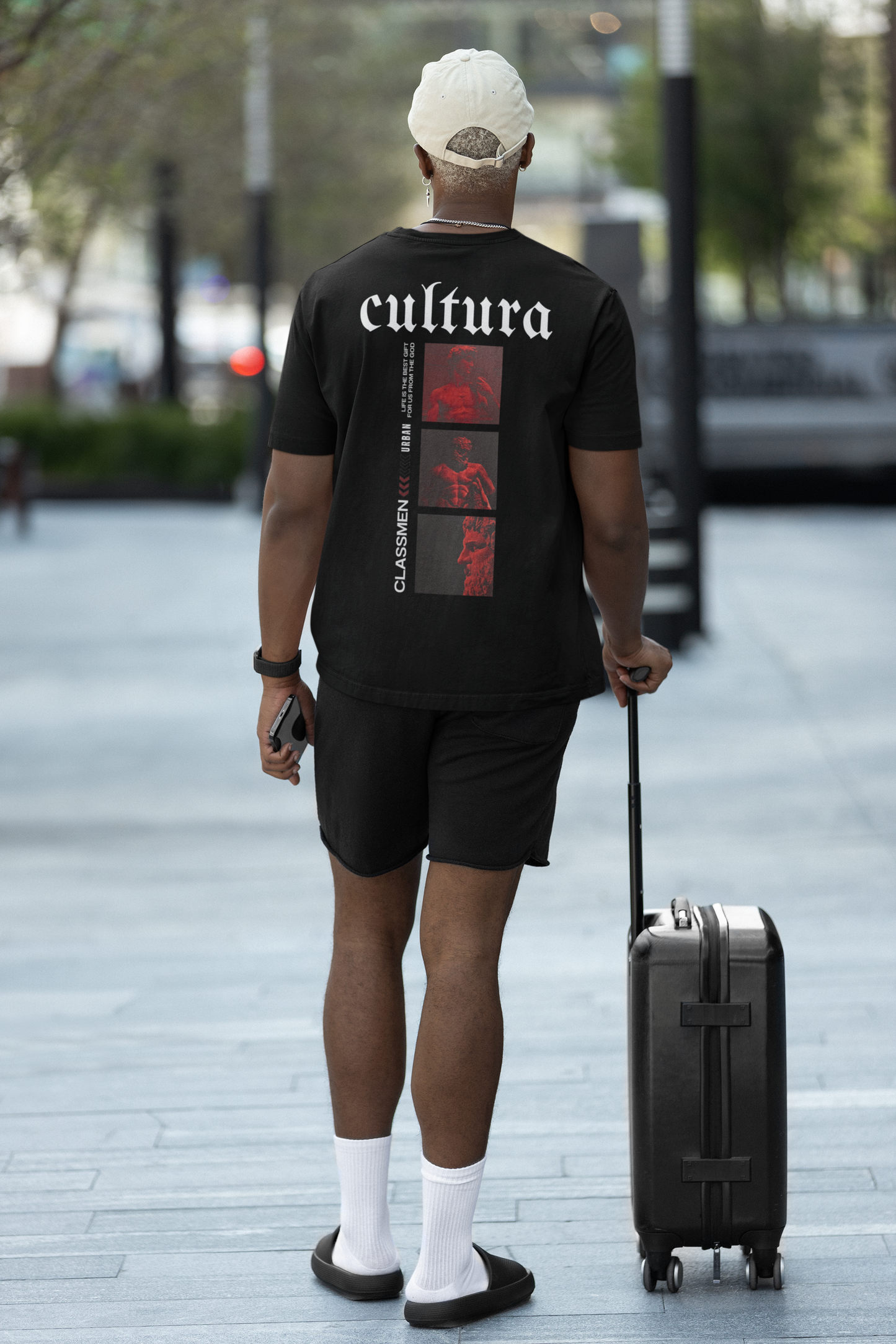 CAMISETA OVERSIZE -CULTURA ARTE-