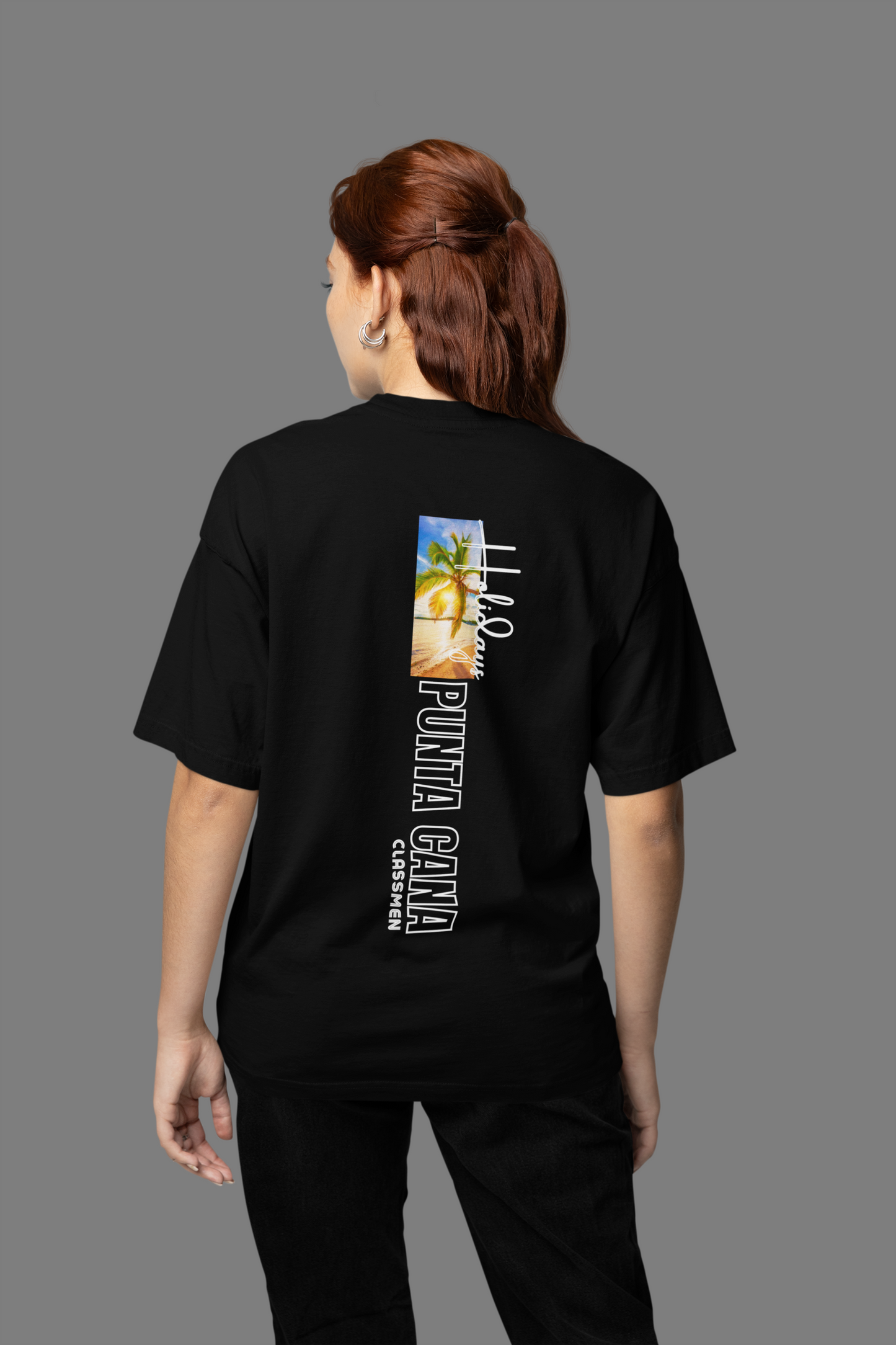 CAMISETA OVERSIZE -PUNTA CANA-