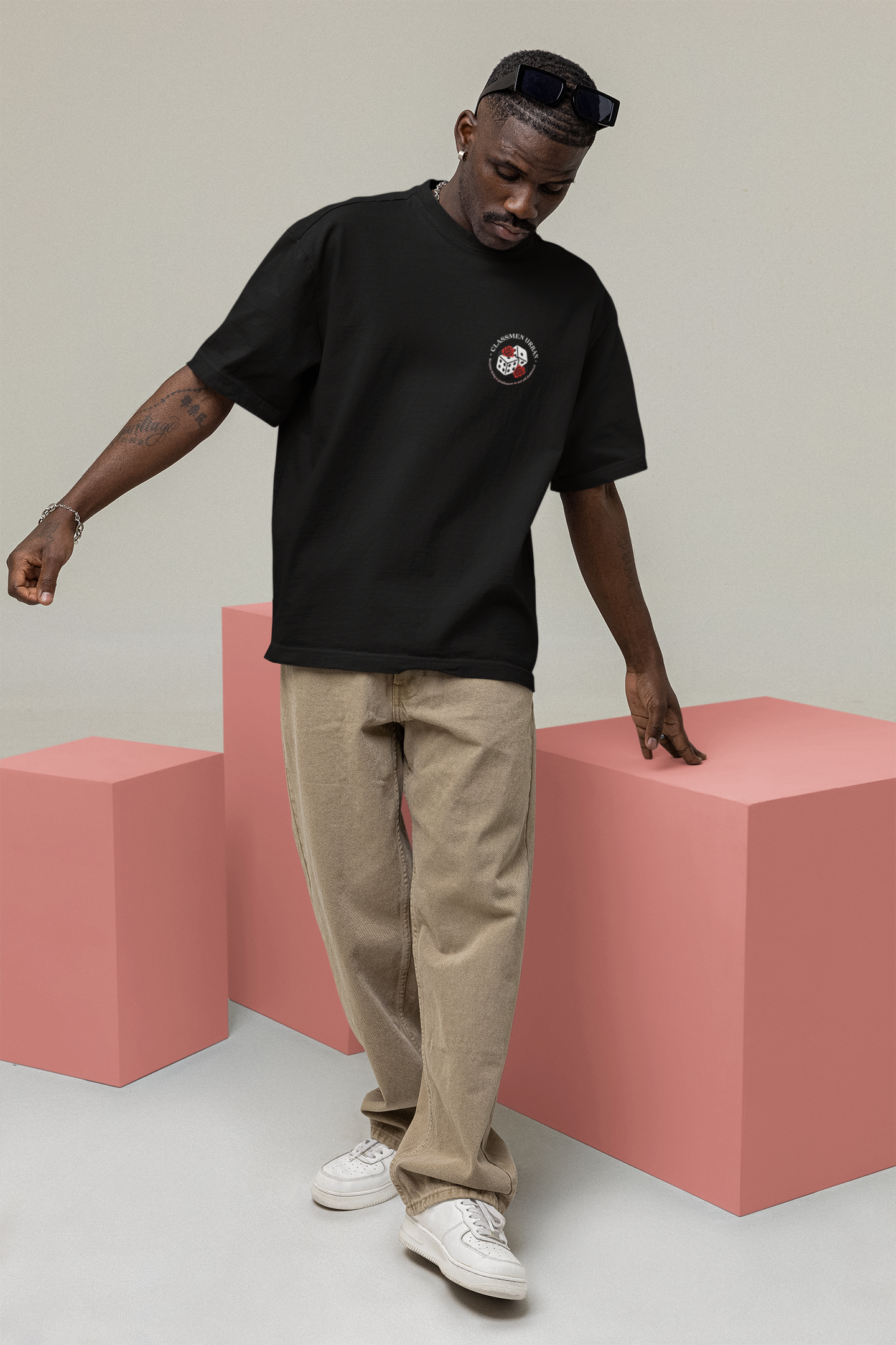 CAMISETA OVERSIZE NEGRA