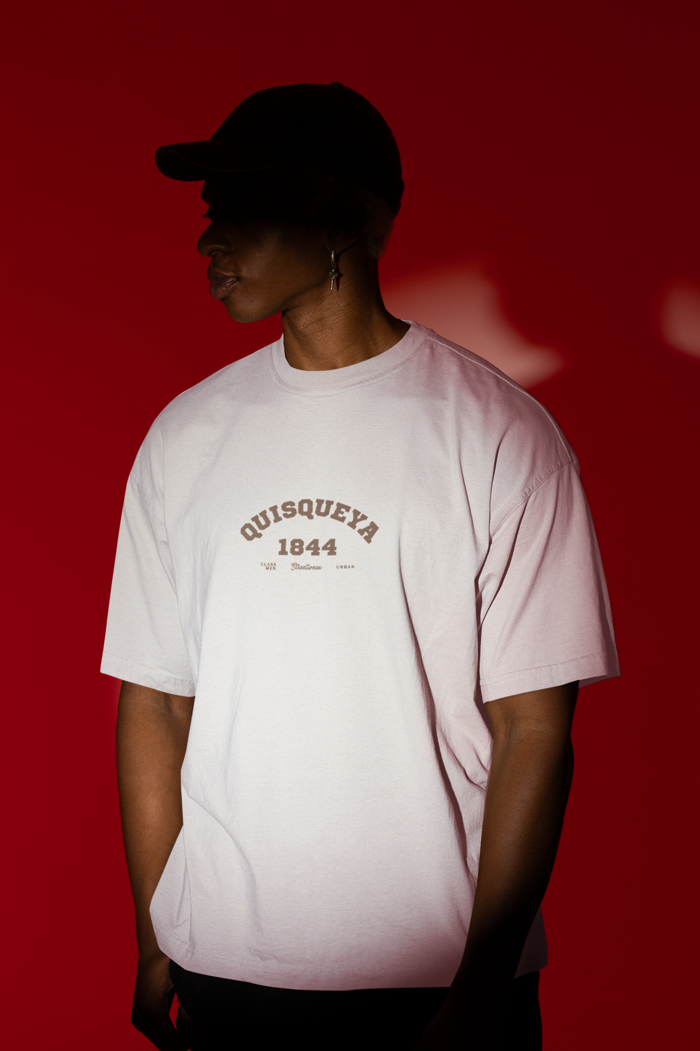 CAMISETA OVERSIZE -QUISQUEYA 1844-