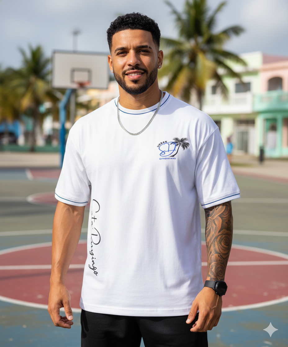 CAMISETA OVERSIZE -SANTO DOMINGO COASTLINE-