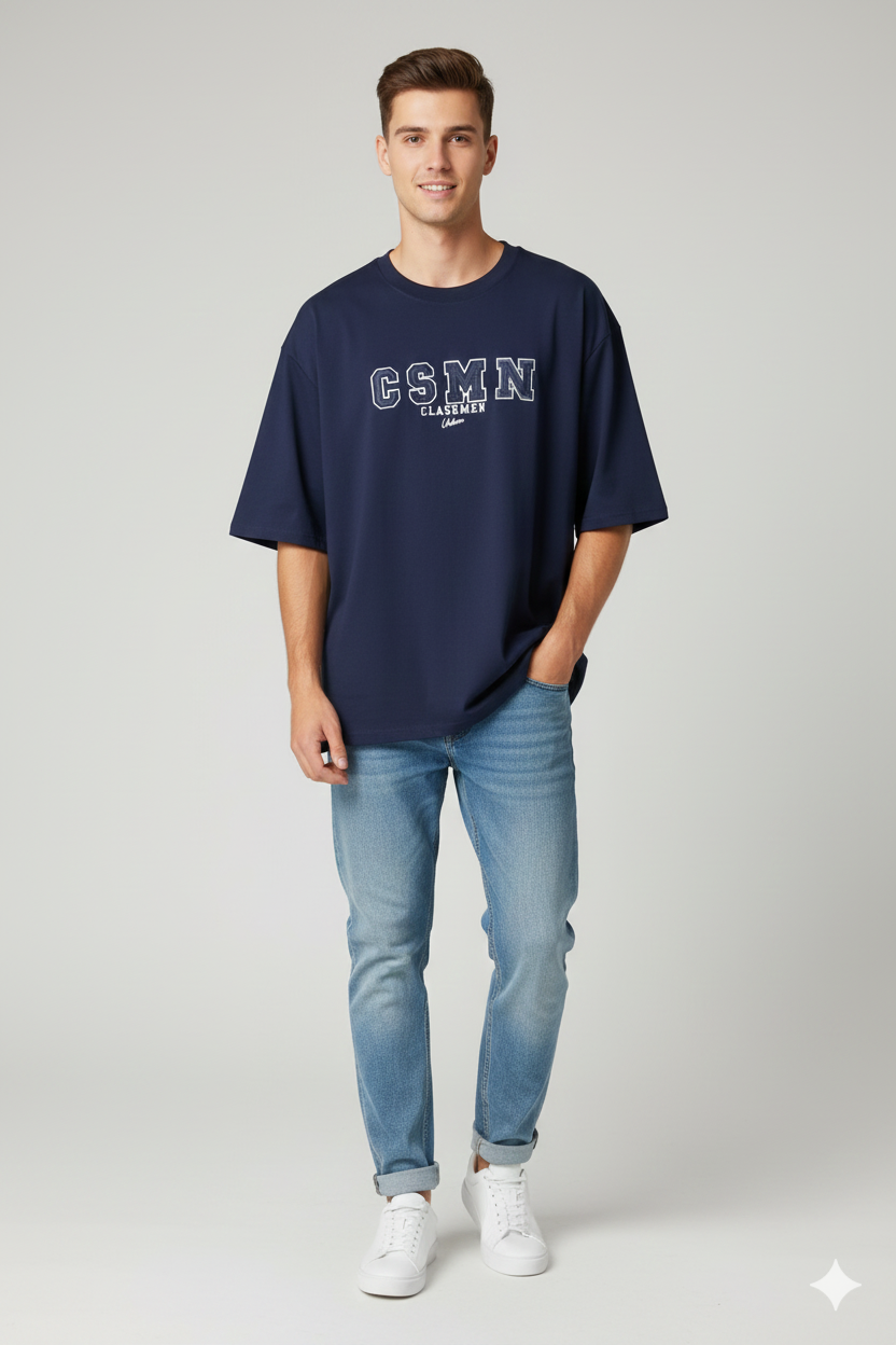 CAMISETA OVERSIZE -CSMN COLLEGE EDITION-