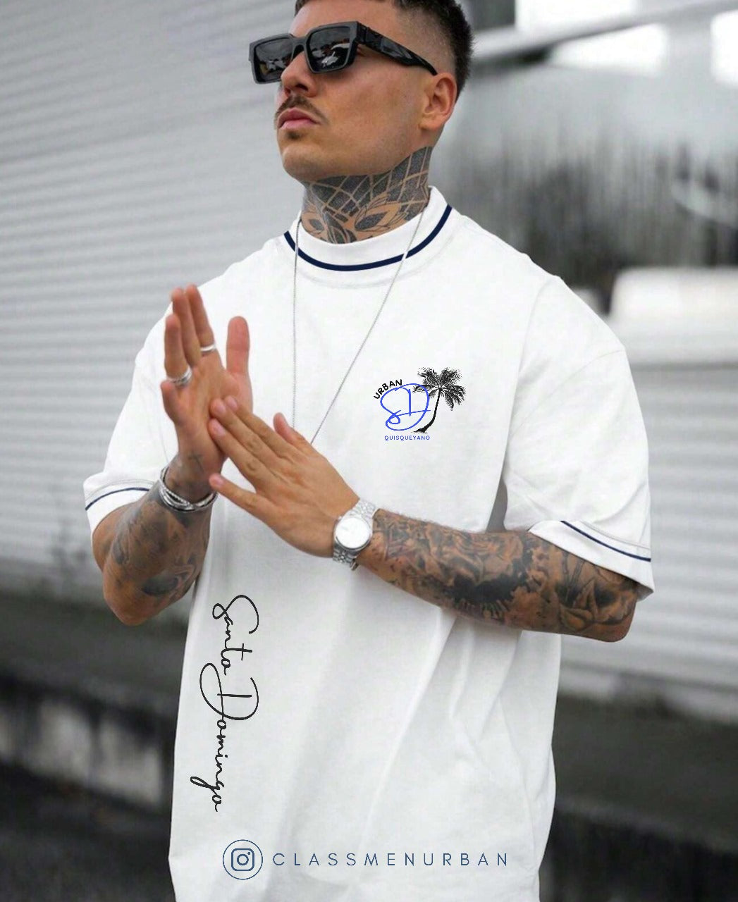 CAMISETA OVERSIZE -SANTO DOMINGO-