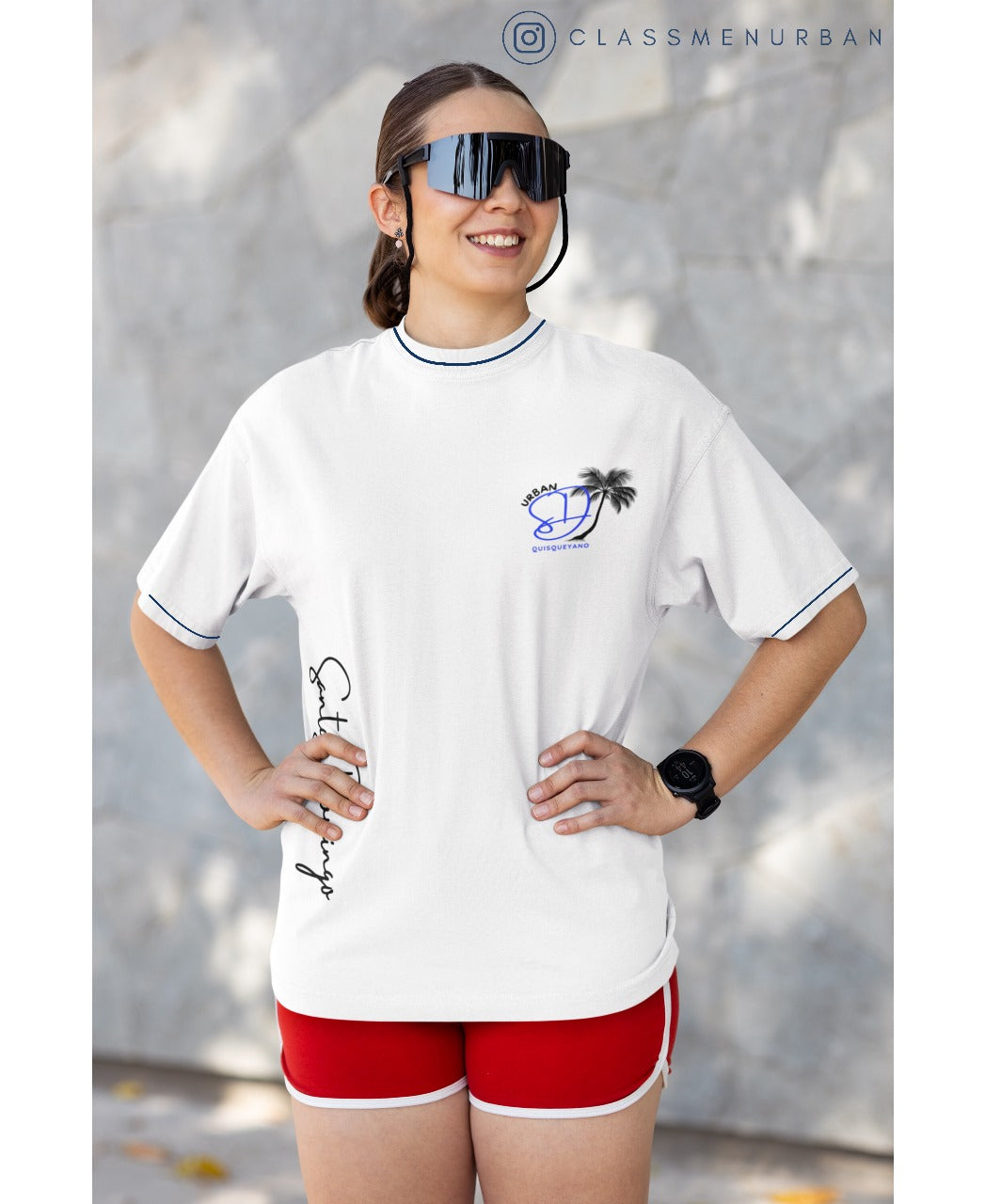 CAMISETA OVERSIZE -SANTO DOMINGO COASTLINE-