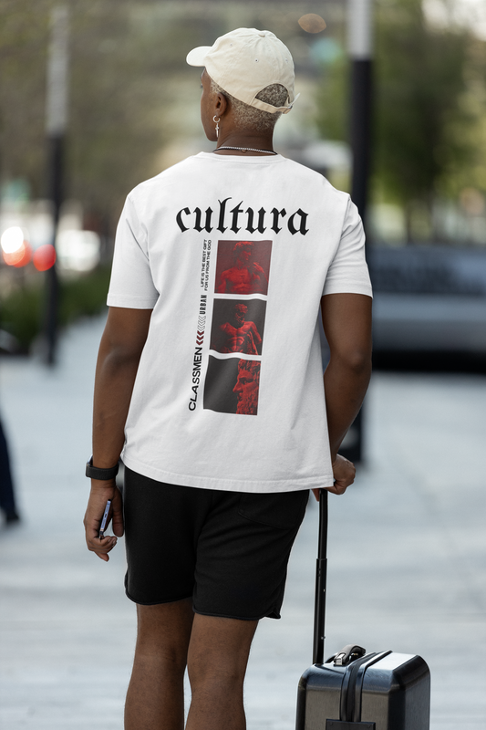 CAMISETA OVERSIZE -CULTURA ARTE-