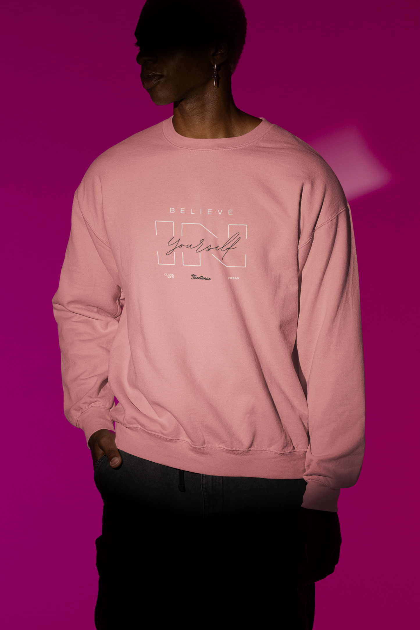 SUDADERA -BELIEVE IN YOURSELF-