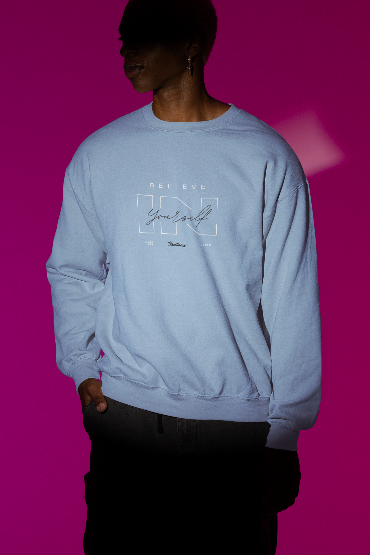 SUDADERA -BELIEVE IN YOURSELF-