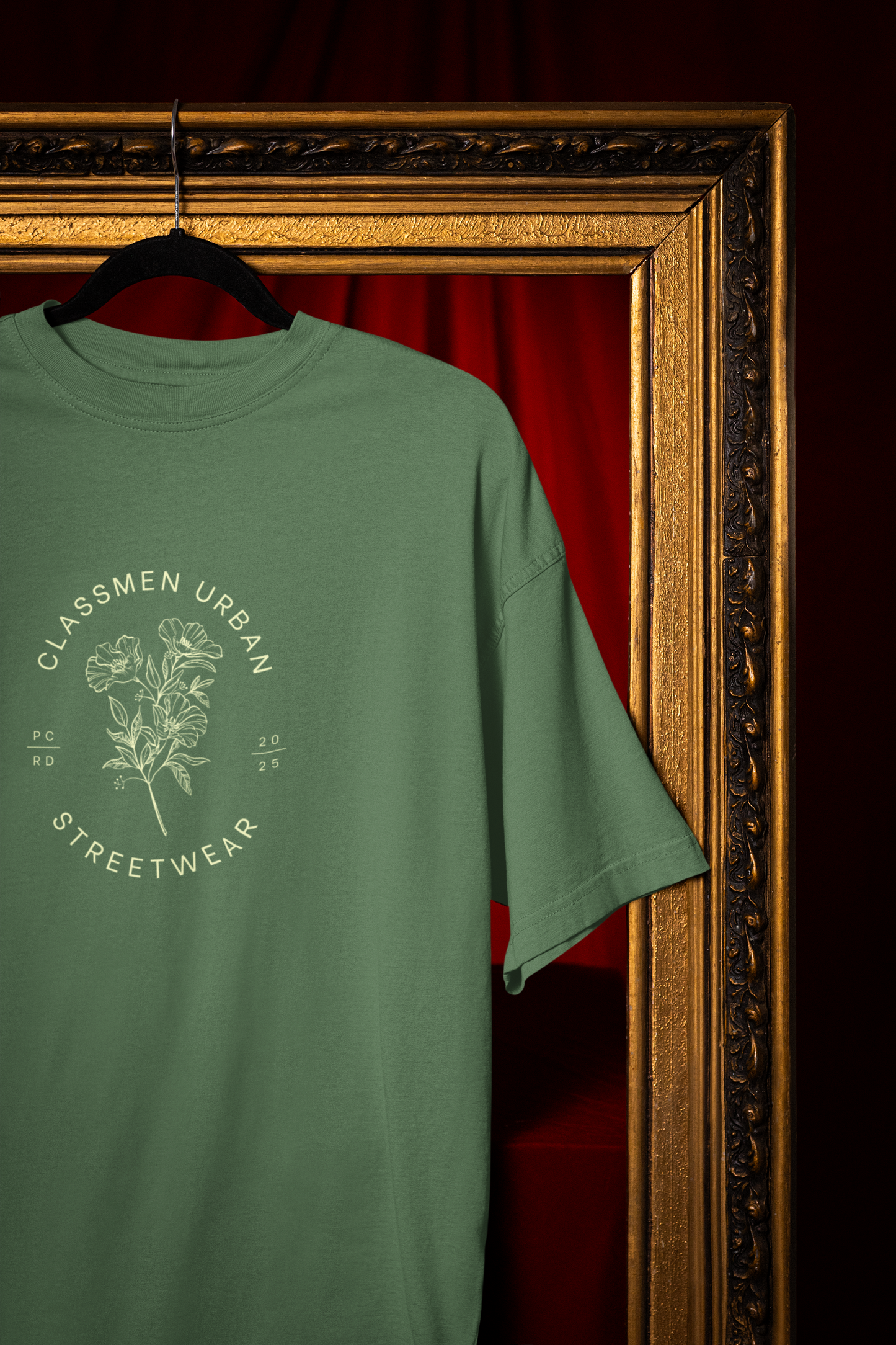 CAMISETA OVERSIZE -URBAN FLOWER-