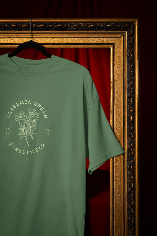 CAMISETA OVERSIZE -URBAN FLOWER-