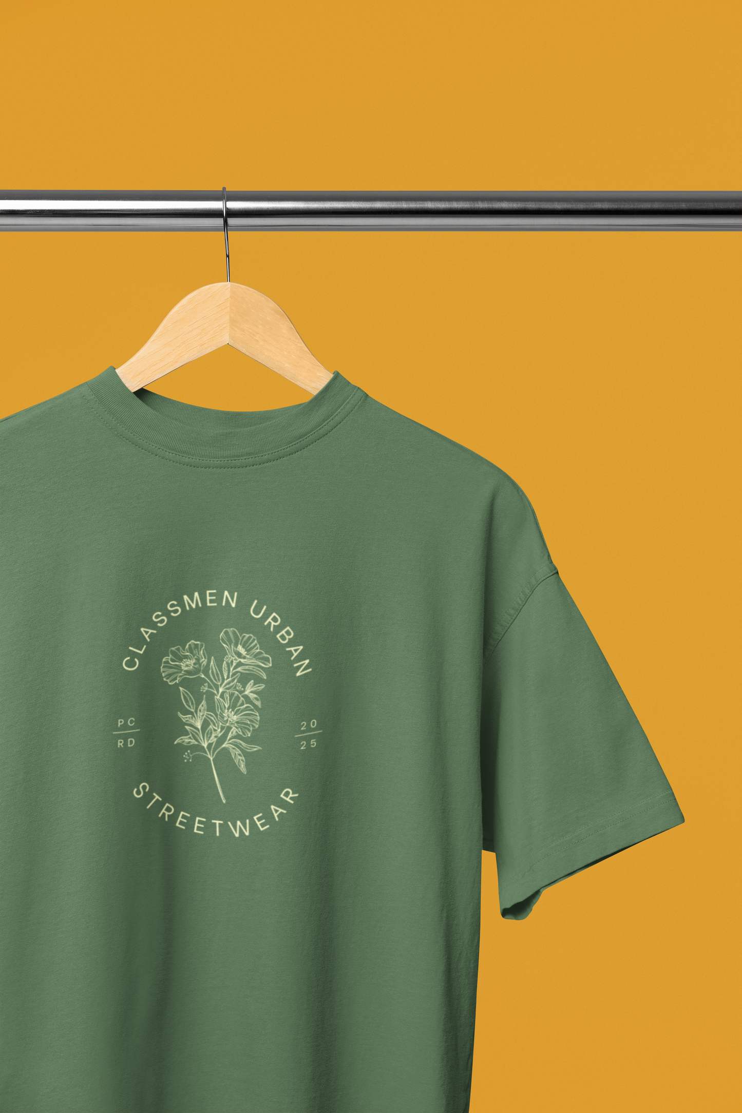 CAMISETA OVERSIZE -URBAN FLOWER-