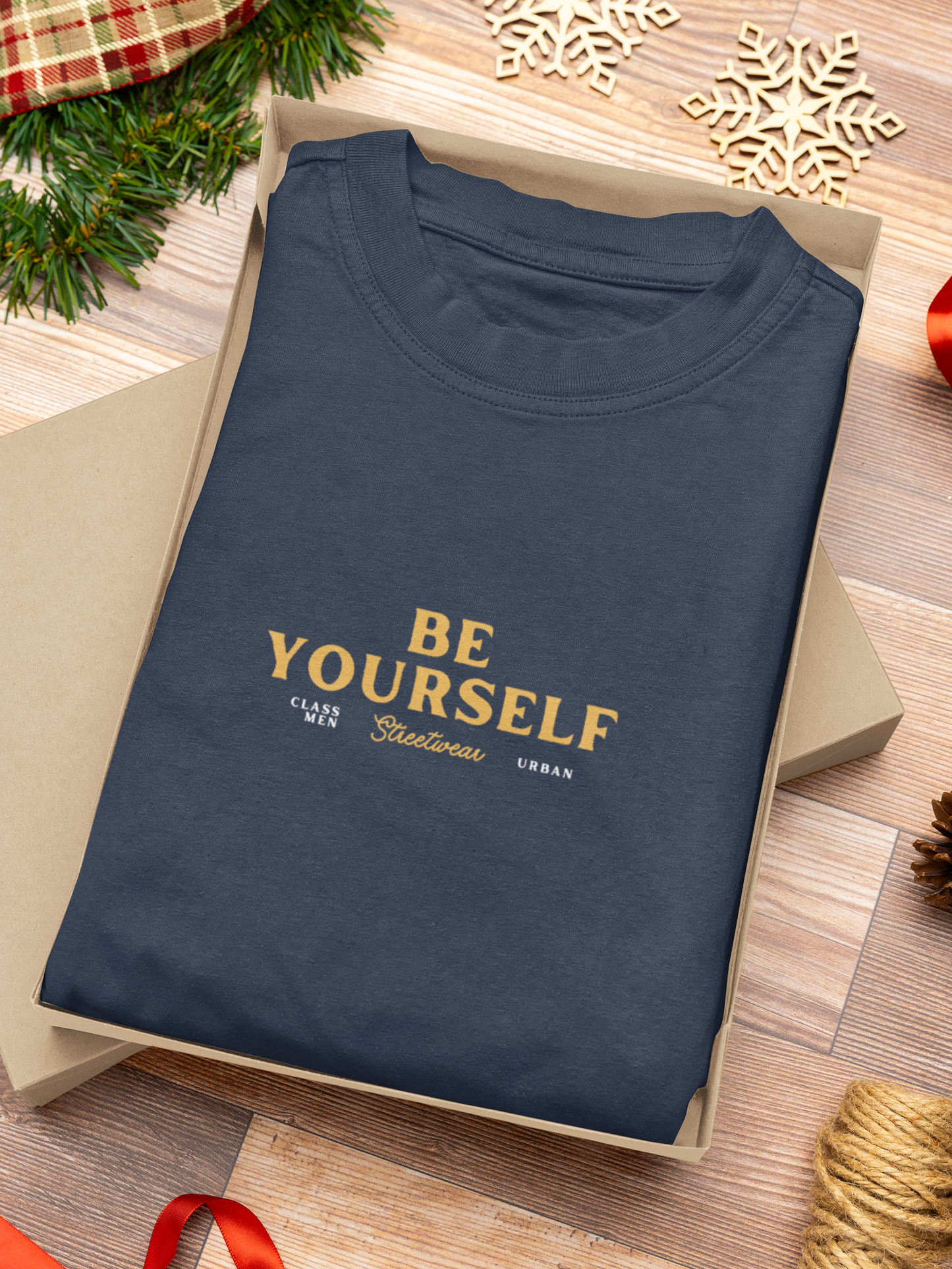 CAMISETA OVERSIZE -BE YOURSELF, BE LEGENDARY-